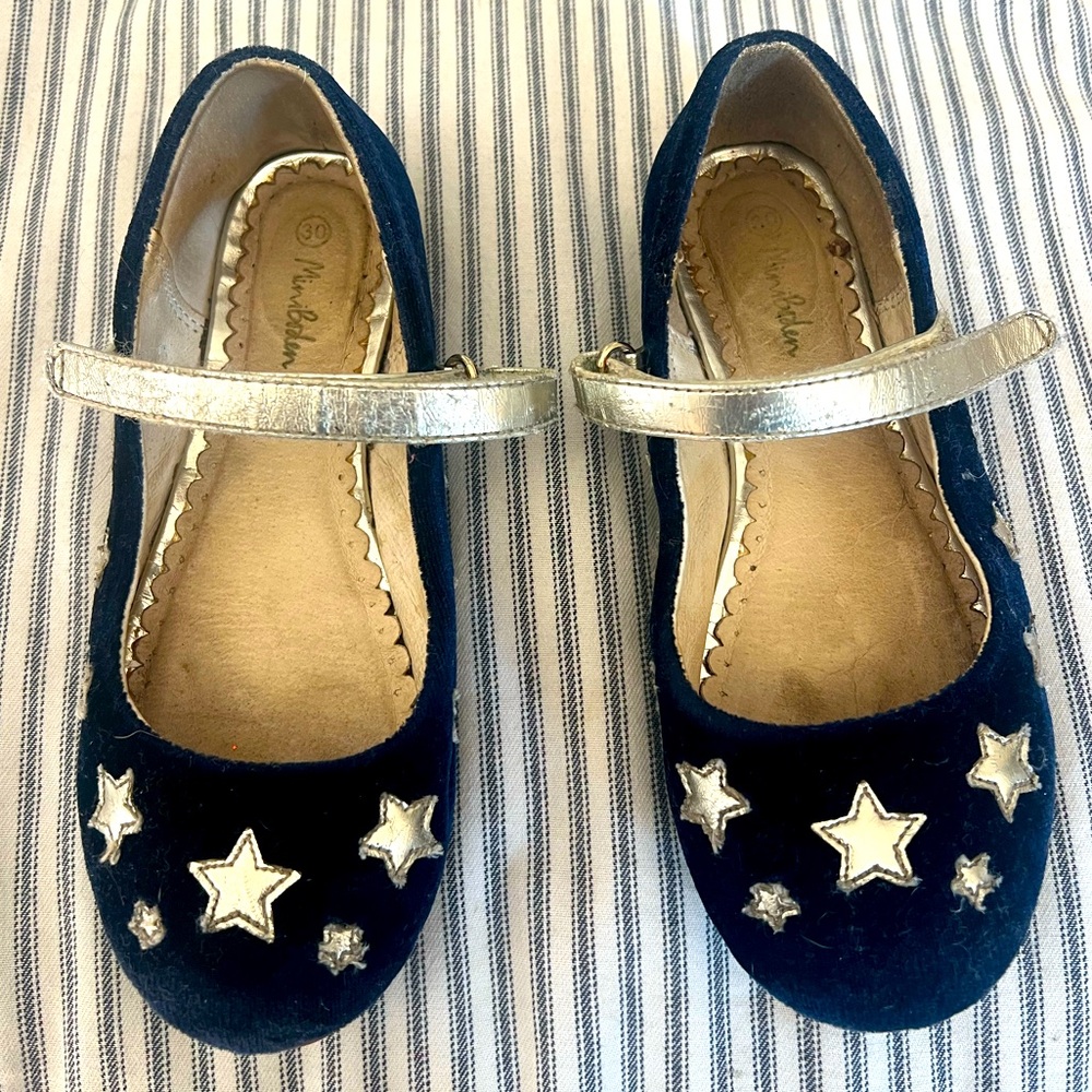 Little kids Mini Boden shoes size  12.5 holiday